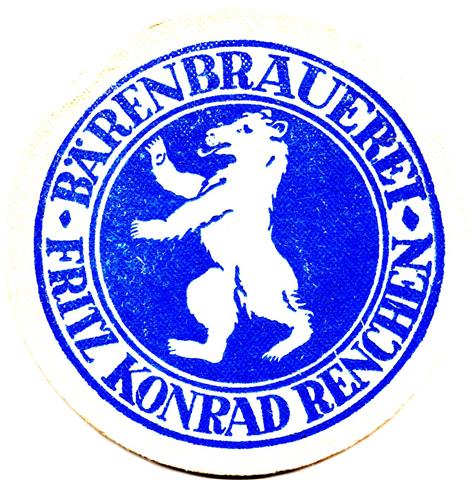 renchen og-bw bren rund 1a (215-fritz konrad-blau)